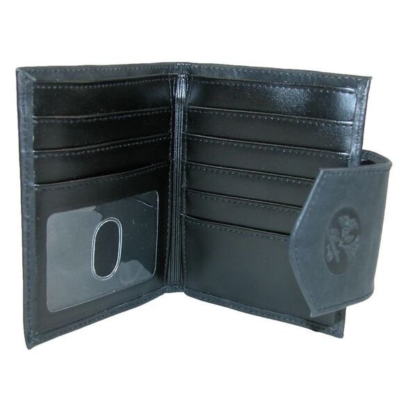 Buxton Women's Leather Attache Clutch Cardex Wallet and Coin Purse - Picture 4 of 6